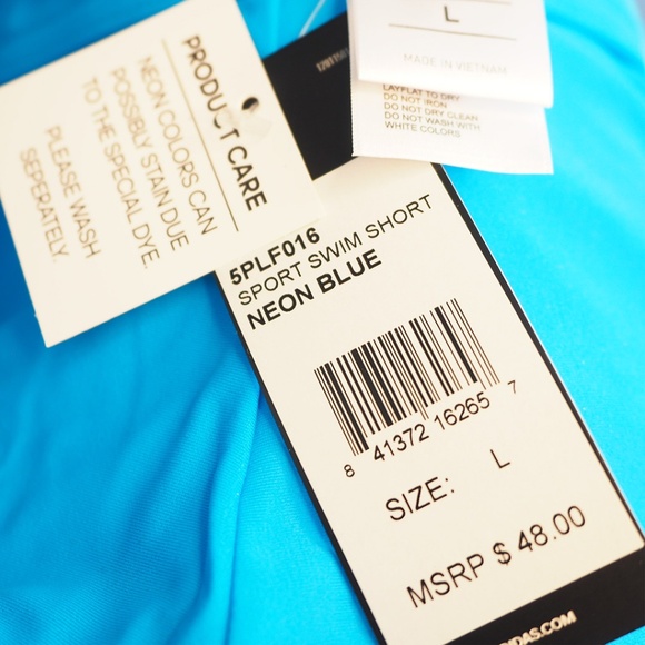 Adidas Sport Swim Crisscross Back Top and Boy Short - Picture 9 of 9